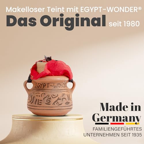Egypt-Wonder Mineralpuder im Tontopf Detail