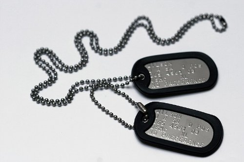 Military Dog Tags - Personalisierte Erkennungsmarken