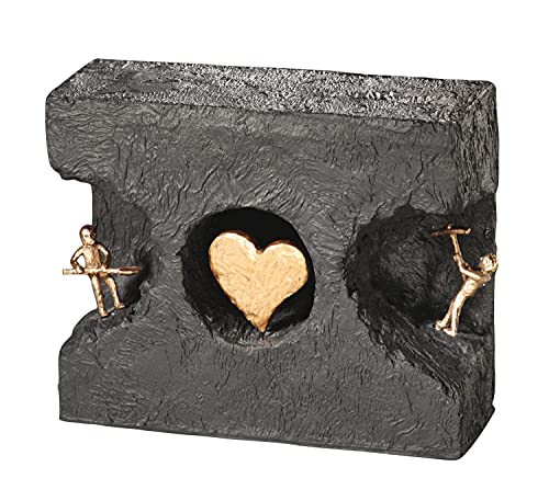 Bronzeskulptur "Zueinander Finden"