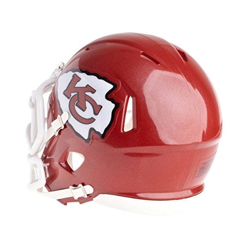 Riddell Speed Mini Helm - Kansas City Chiefs Detail