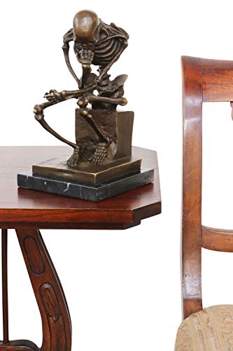 Der Denker - Skelett-Interpretation nach Rodin Detail