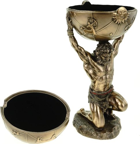 Atlas-Skulptur von Veronese Detail