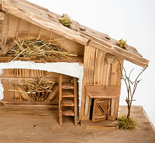 Alpenländische Weihnachtskrippe Detail