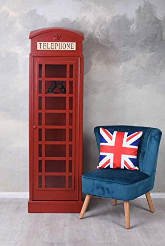 Britische Telefonzellen-Vitrine