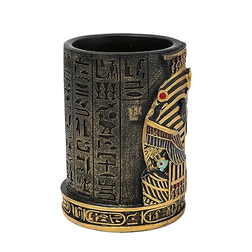 Ägyptischer Stiftehalter aus Kunstharz Detail