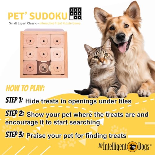 Dog Sudoku Intelligenzspielzeug Detail