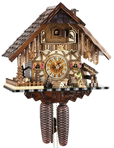 Schwarzwälder Kuckucksuhr von Eble Detail