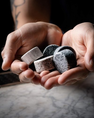 R.O.C.K.S. Whiskey-Kühlsteine aus Granit