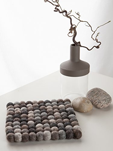 Néla Filzkugel-Untersetzer