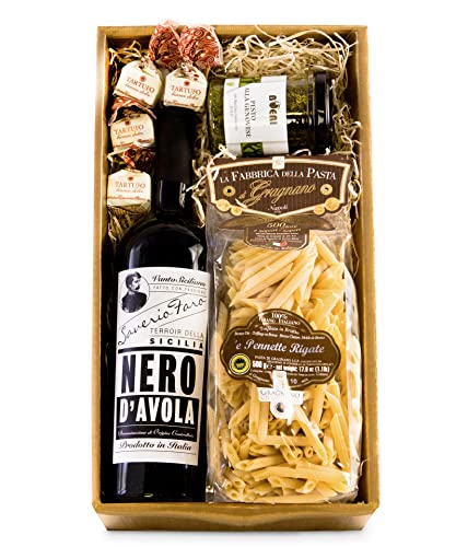 Italienische Feinkost-Geschenkbox Detail