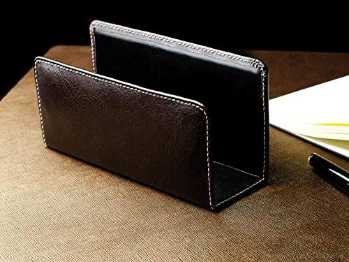 Delmon Varone Leder-Briefständer