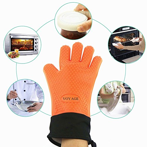 Voyage Premium Silikon-Ofenhandschuhe Detail