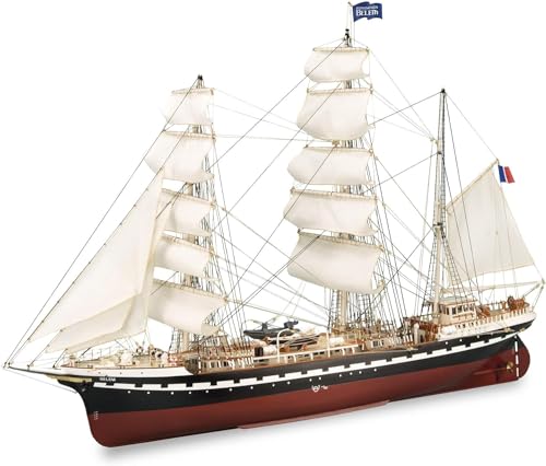 Französisches Schulschiff Belem 1896 Detail