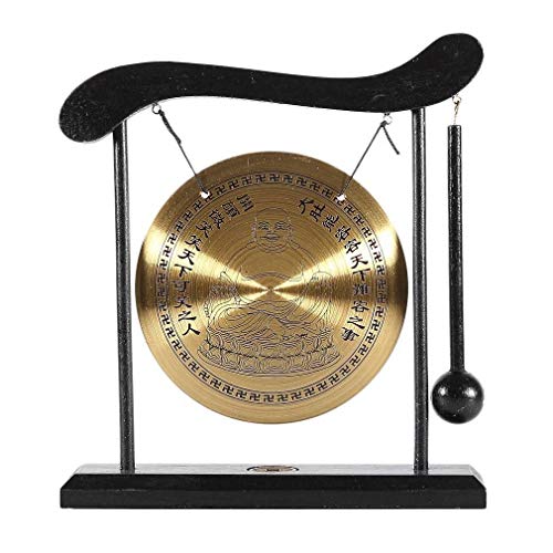 Buddha-Gong aus Kupfer