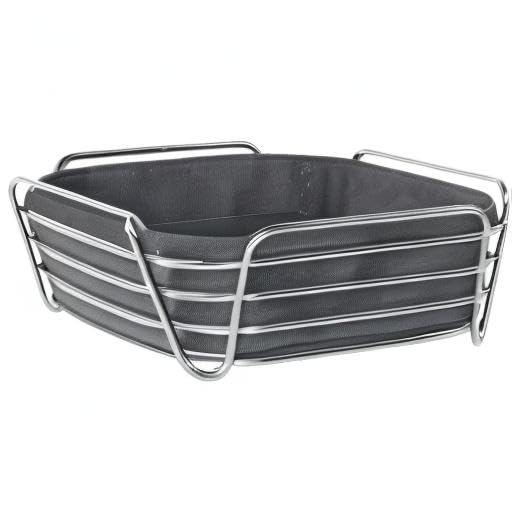 Verchromter Brotkorb von blomus Detail