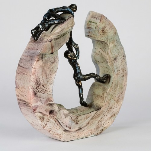 Casablanca Skulptur Teamwork