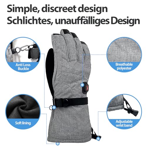 Beheizbare Winterhandschuhe Detail