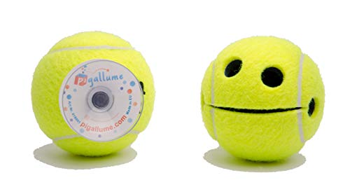 Smile Happy Tennisball-Notizhalter Detail