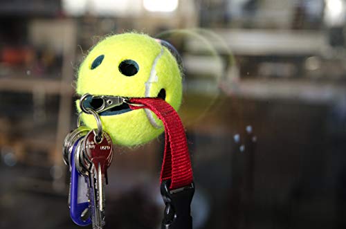 Smile Happy Tennisball-Notizhalter Detail