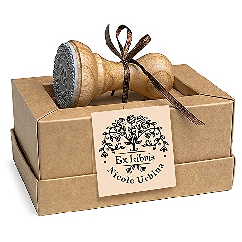 Ex Libris Stempel »Lebensbaum« Detail