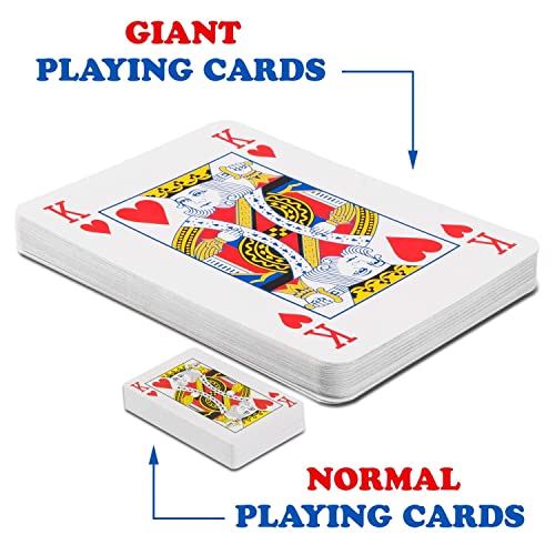 Jumbo-Spielkarten im XXL-Format Detail