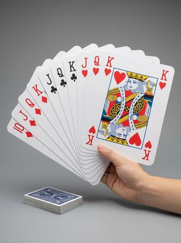 Jumbo-Spielkarten im XXL-Format