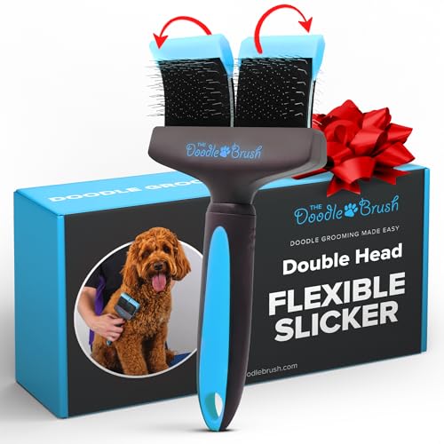 The Doodle Brush Doppelkopf-Fellpflegebürste