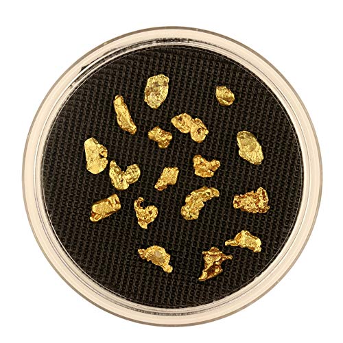 Goldnuggets aus Alaska Detail