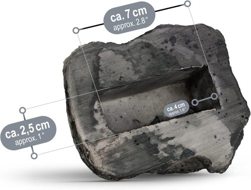 Kunststein-Tresor Big Mountain Detail