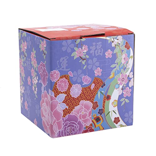 Maneki Neko Winkekatze aus Porzellan Detail