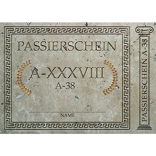 Passierschein A38 - Collector's Edition Detail