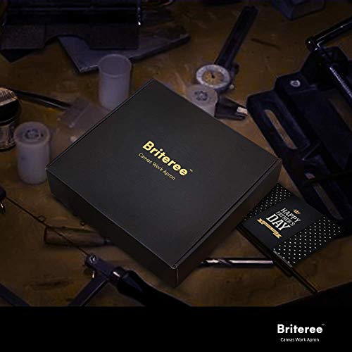 Werkstattschürze aus gewachstem Segeltuch Detail