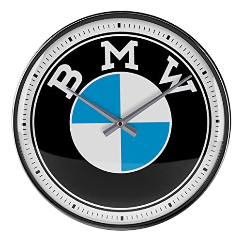 BMW Wanduhr im Retro-Design
