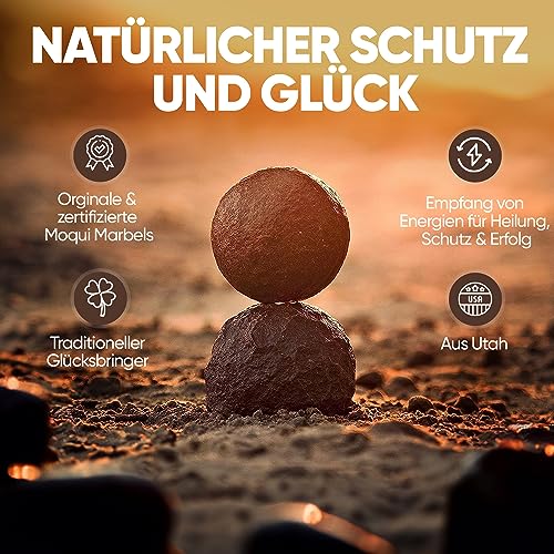 Moqui Marbles - Lebende Steine der Hopi Detail