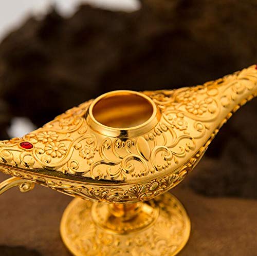 Orientalische Wunderlampe aus Zinklegierung Detail