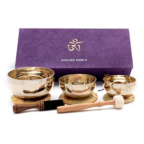 Tibetische Klangschalen-Kollektion "Healing"