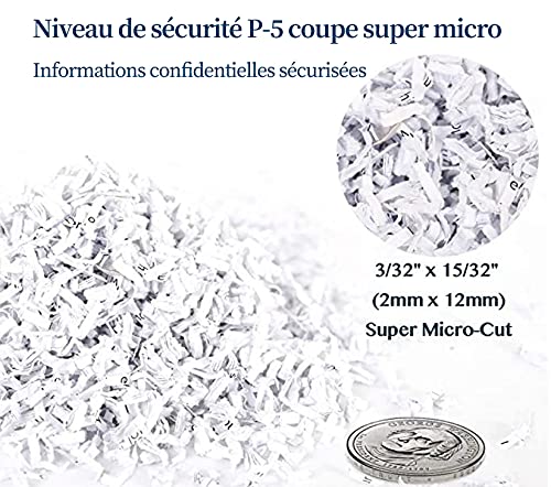 Wolverine P5 Hochsicherheits-Aktenvernichter Detail