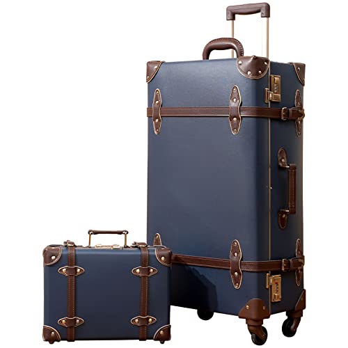 Vintage-Reisekofferset im Retro-Design Detail