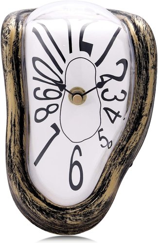 Dalí-inspirierte Schmelzuhr Detail