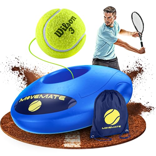 Tennis-Trainer mit Wilson Tennisball