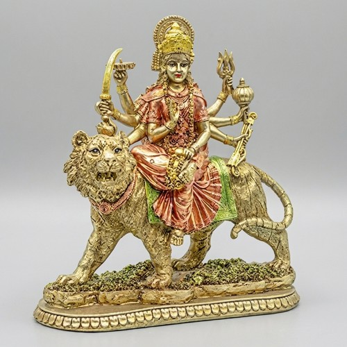 Durga auf Tiger - Hinduistische Göttin