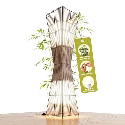 Bambus-Stehleuchte SKOV