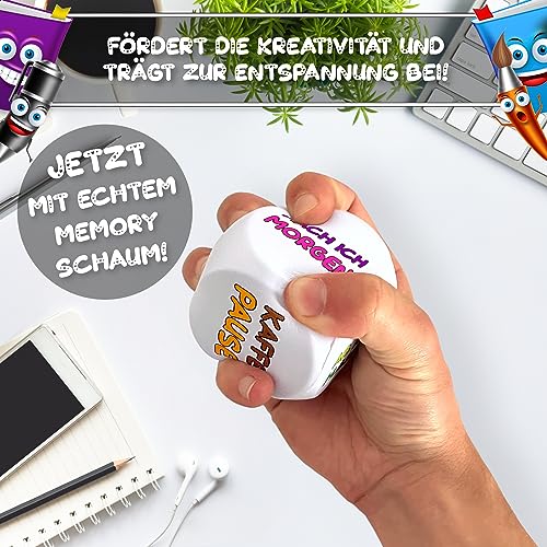 Anti-Stress Würfel mit Humor