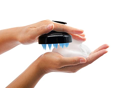 Kopfmassage-Bürste aus Silikon Detail