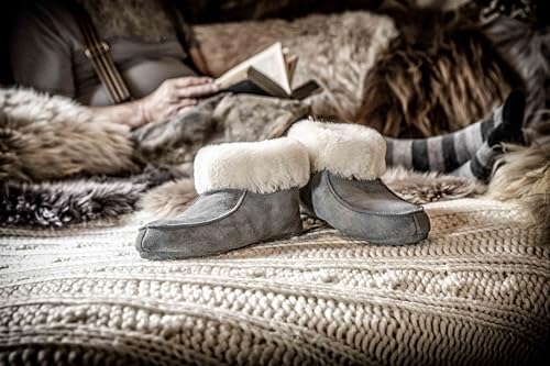 Fellhof Lammfell-Hüttenpatschen