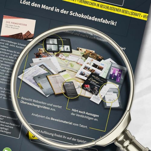 MAGNIFICUM Krimispiel – Die Firmenfeier Detail