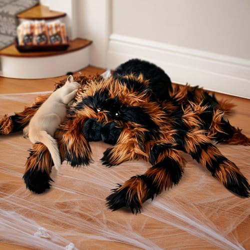 Riesenvogelspinne aus Plüsch Detail