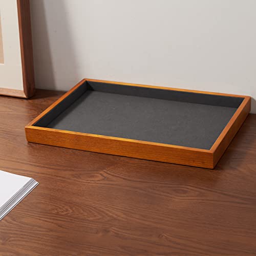 Schmucktablett aus Massivholz Detail