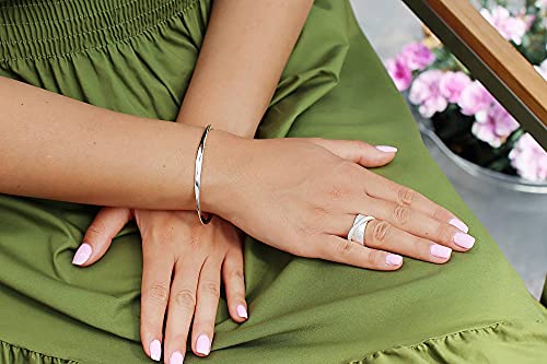 Silbermoos Criss-Cross Ring