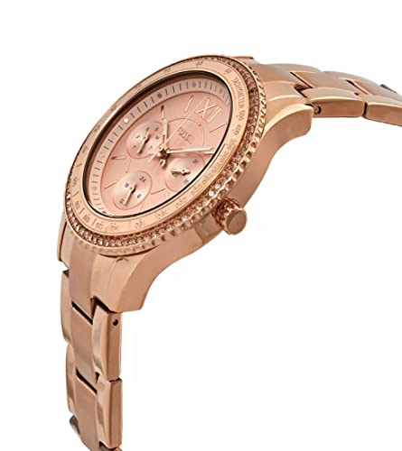 Fossil Stella Damenuhr in Roségold Detail